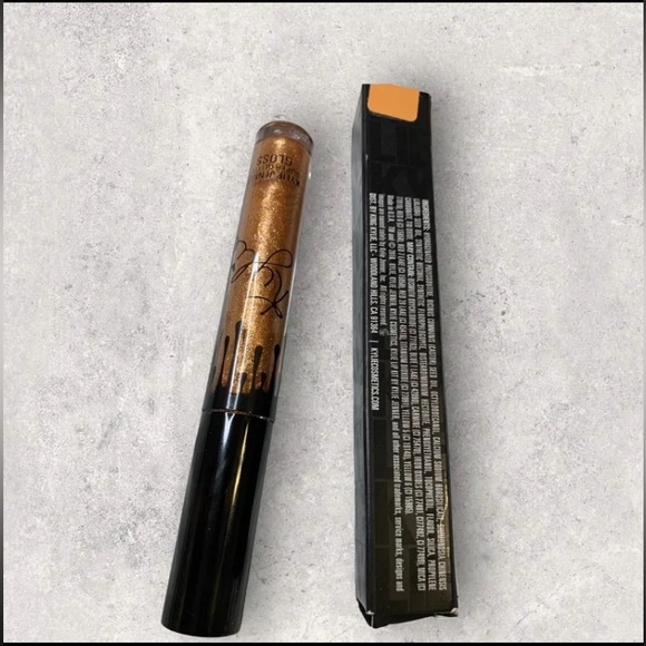 New Kylie Cosmetics Super Glitter Gloss in Glamour, Full Size by Kylie Jenner💋 - Picture 6 of 6